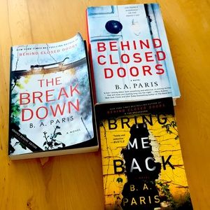 3 Books - by B.A. Paris